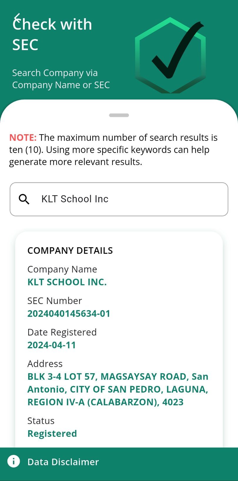 KLT School Inc